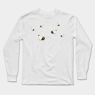 Happy funny bees Long Sleeve T-Shirt